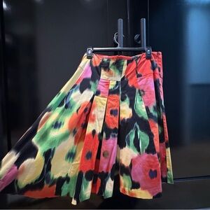 Attention Multicolor A-Line Skirt